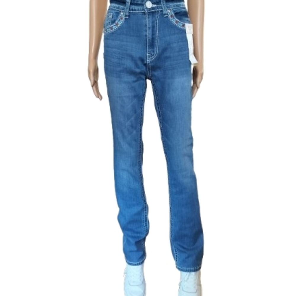 Angel Dear Classic Blue Straight Jeans